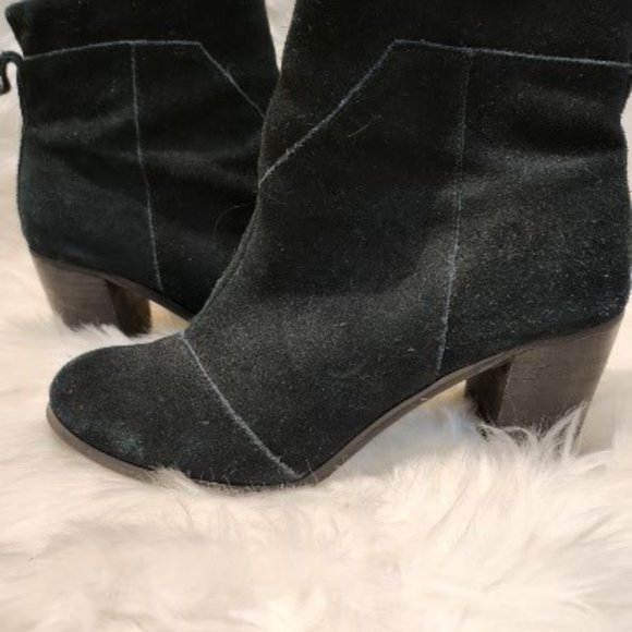 Suede Booties - Picture 2 of 6